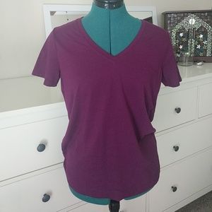 *LAST CHANCE* Purple v-neck tee